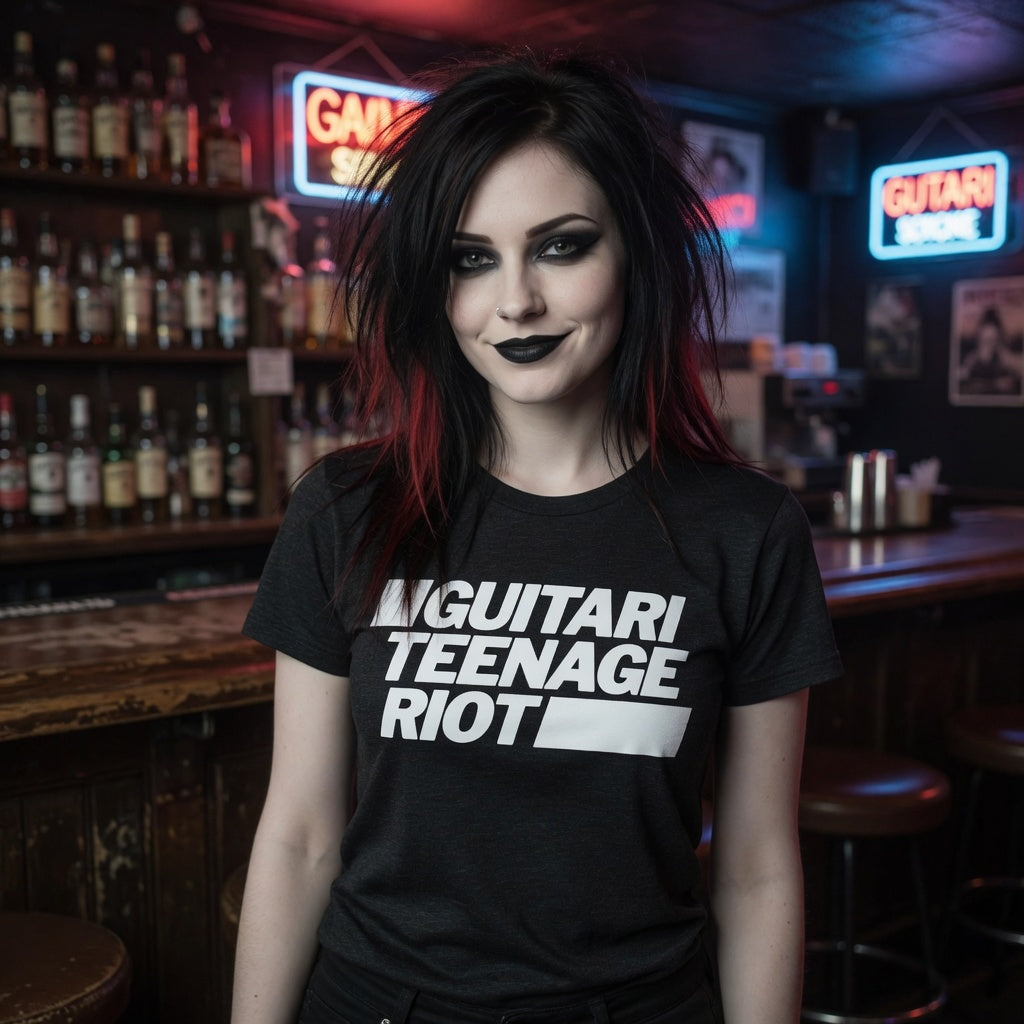 Guitari Teenage Riot Logo Tee