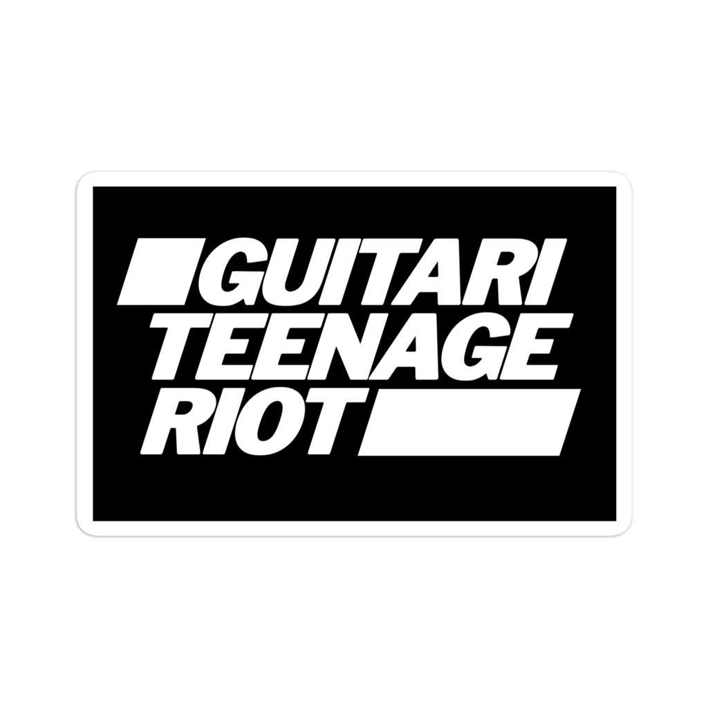 Guitari Teenage Riot Sticker