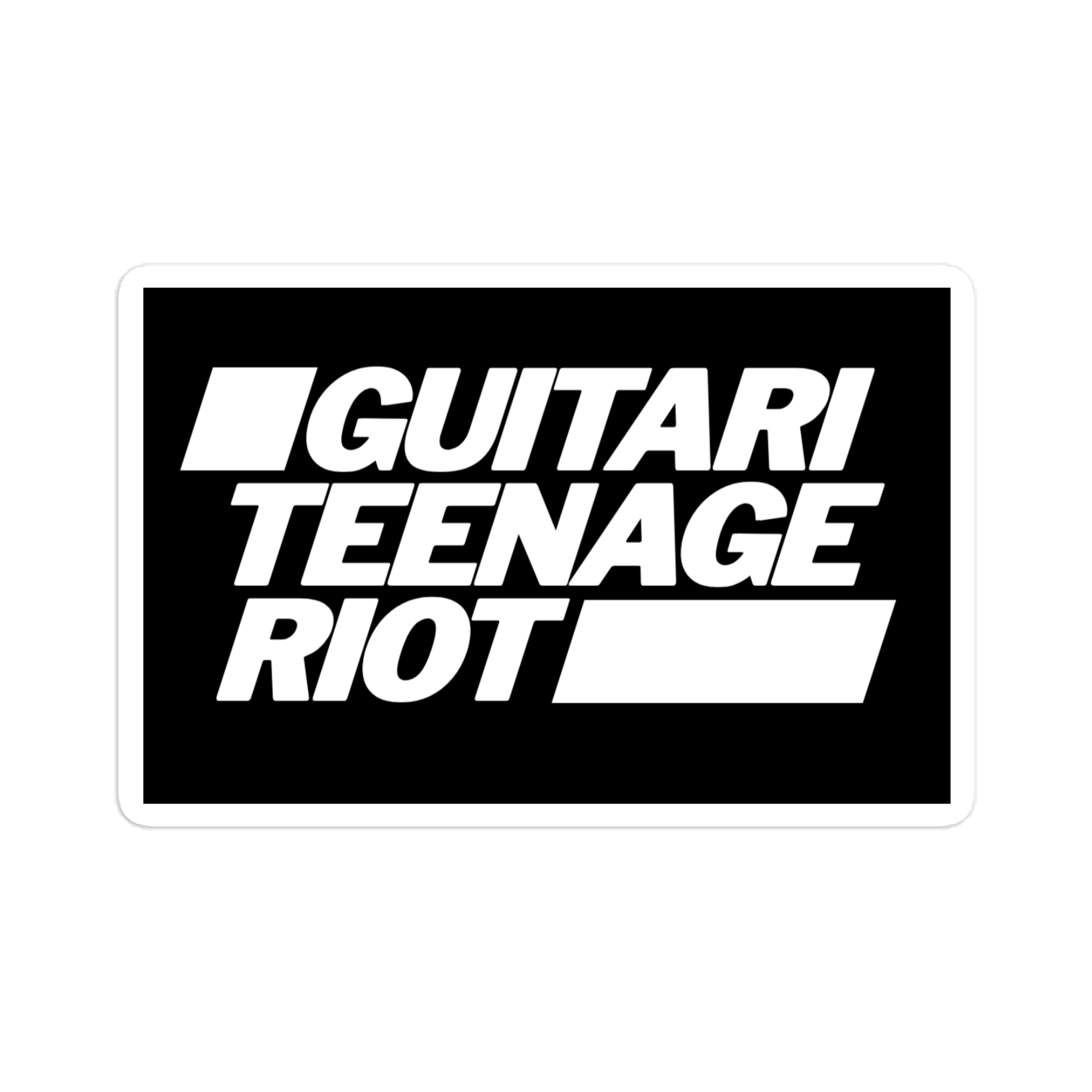 Guitari Teenage Riot Sticker