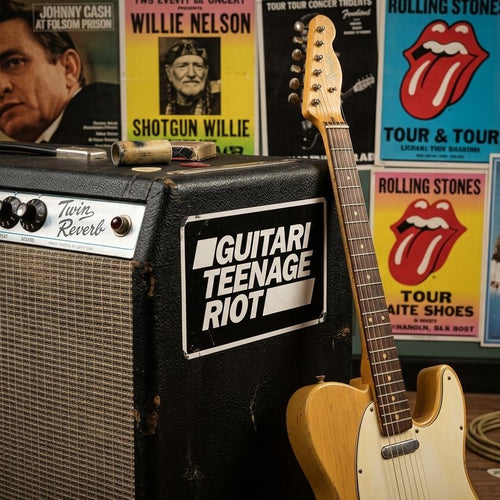 Guitari Teenage Riot Sticker